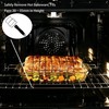 Oven Rack Puller, 2-Pack Air Fryer Tray Lifter With Black