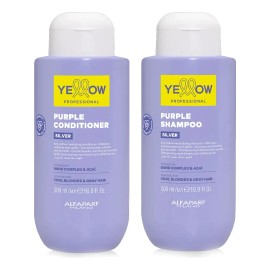 Yellow Silver Shampoo 500 Ml + Acondicionador 500 Ml
