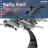 NUOTIE 1/100 F/A-18 Super Hornet Diecast Metal Fighter Jet Model