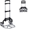 Folding Hand Truck Dolly Aluminum Folding Hand Cart Luggage Trolley