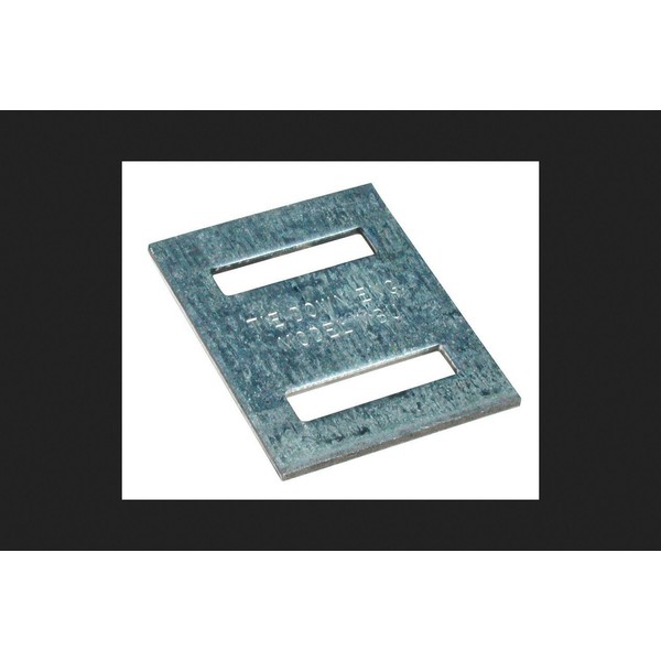 Tie Down Engineering Strap Buckle Double Slot Galvanized