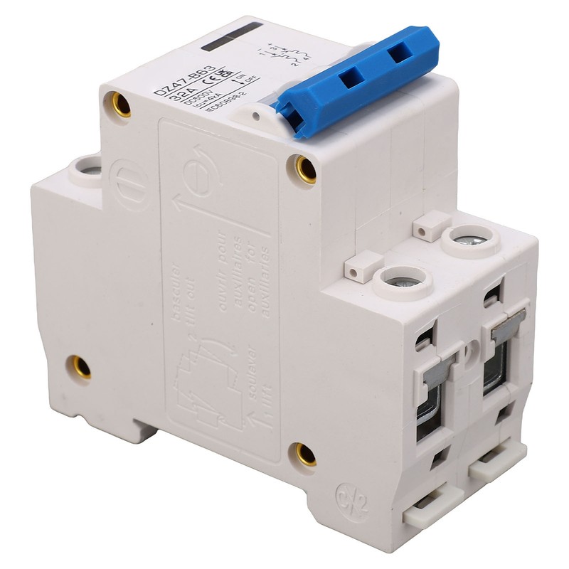 2P Type B Circuit Breaker 4000A Breaking Capacity Solar PV