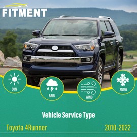 24" 20" 12" Windshield Wiper Blades Replacement for Toyota 4Runner 2010-2022 Premium All Weather Wiper Blade -OEM Quality(3 of Set)