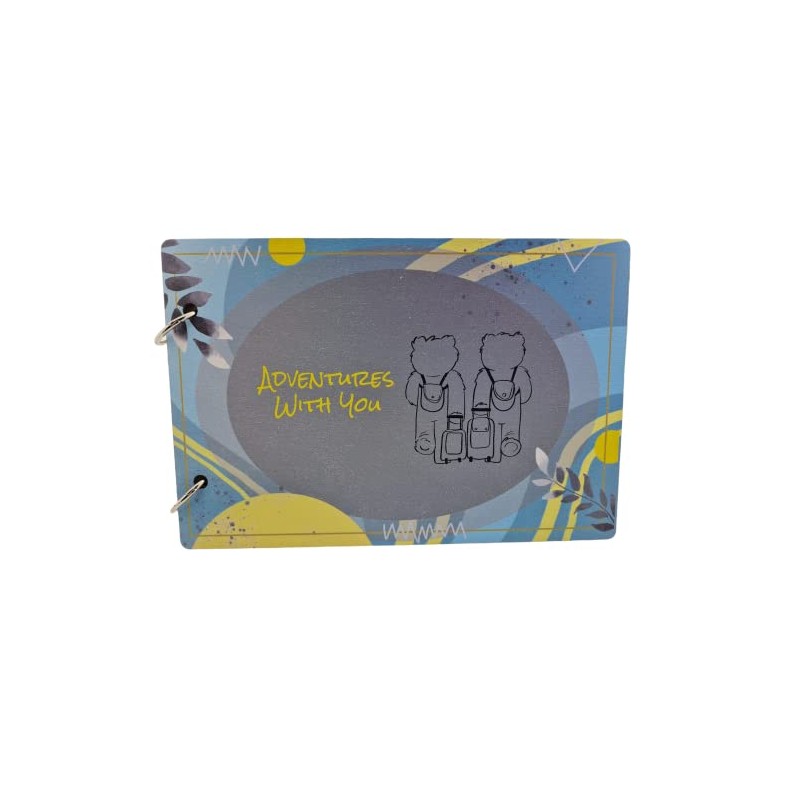 Adventures with You Adventure Scrapbook for Couples