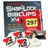 EventClip Love 2 Run Snap-Lock BibClips