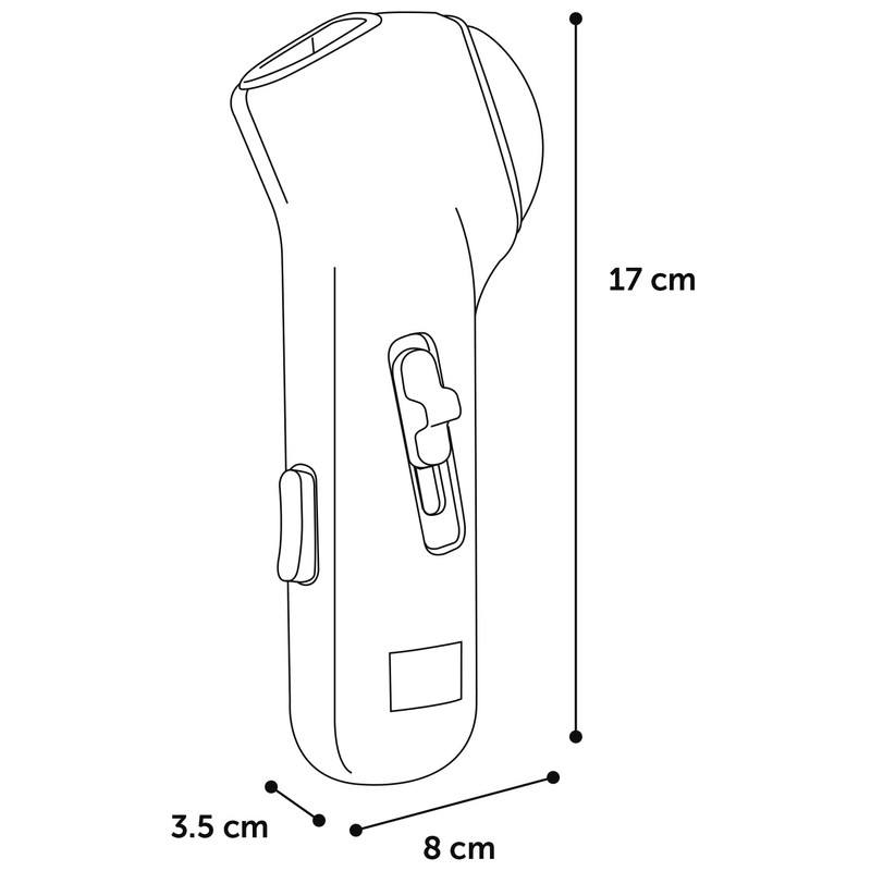 Flamingo Delicious Pistol MIMZI Grey 8 x 3.5 x 17