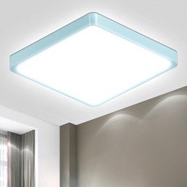 LQWELL® Ceiling Light LED Ceiling Light, IP44 Waterproof Bathroom Lamp Square Flat 18 W 6000 K 1600 LM Modern Simple Lamp Thin for Living Room Bathroom Bedroom Kitchen Hallway Basement Office 220 x 24