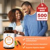 Vitamin World Papaya Enzymes Chewable 500 Tablets - Papain, Amylase