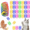 Vimmvid Pack of 48 Spiral Cat Toy, Spiral Cat Size