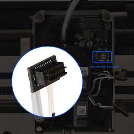 for P1P P1S Thermistor Ceramic Heater 24V 48W Heating Tube for 3D Printing Thermistor Hotend Replacement Parts