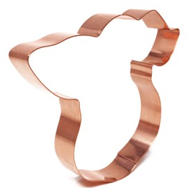 Pig Face Copper Cookie Cutter