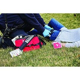 SMART Equipment Smart Triage Tags Resupply - Contains 10 Smart Tags - Folding Design Allows reprioritizing of Casualties & Highly vizability of Patient Priority