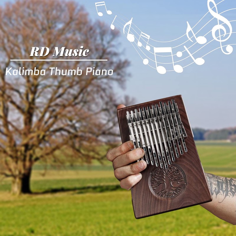 Hluru Kalimba Thumb Piano (24-keys Lifetree)