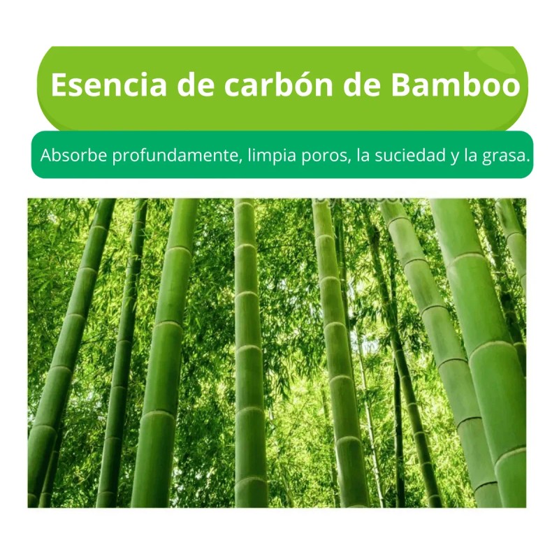 Gel Facial Carbón Activado Bambú