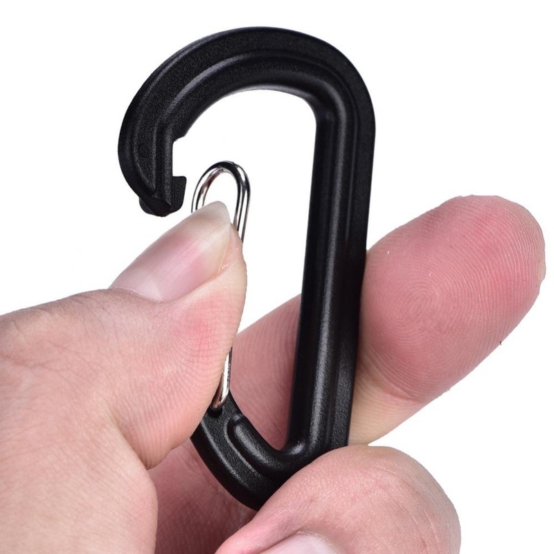 VOBOR Plastic Carabiner Set 20 Pieces Climbing Climbing Key Lock