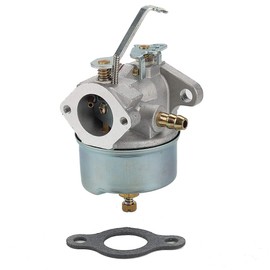 Savior 632272 Carburetor with Gasket for Tecumseh H30 H50 H60 HH60 632230 632631 631067 632235 631867 632019A 632019 631828 632076 631067A 5HP 6HP Carb Kit Troy-Bilt Hose Tiller Engine Parts