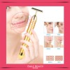 Energy Beauty Bar 24K Beauty Energy Gold Bar Face Roller Massager Vibration Anti-Aging Wrinkle