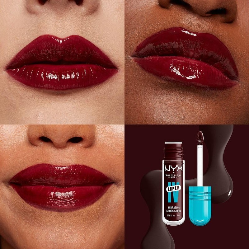 Tinta para labios NYX Lip IV Water Bout Wine –