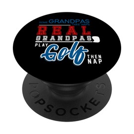 Real Grandpa Play Golf Funny Golf Player Men Gift