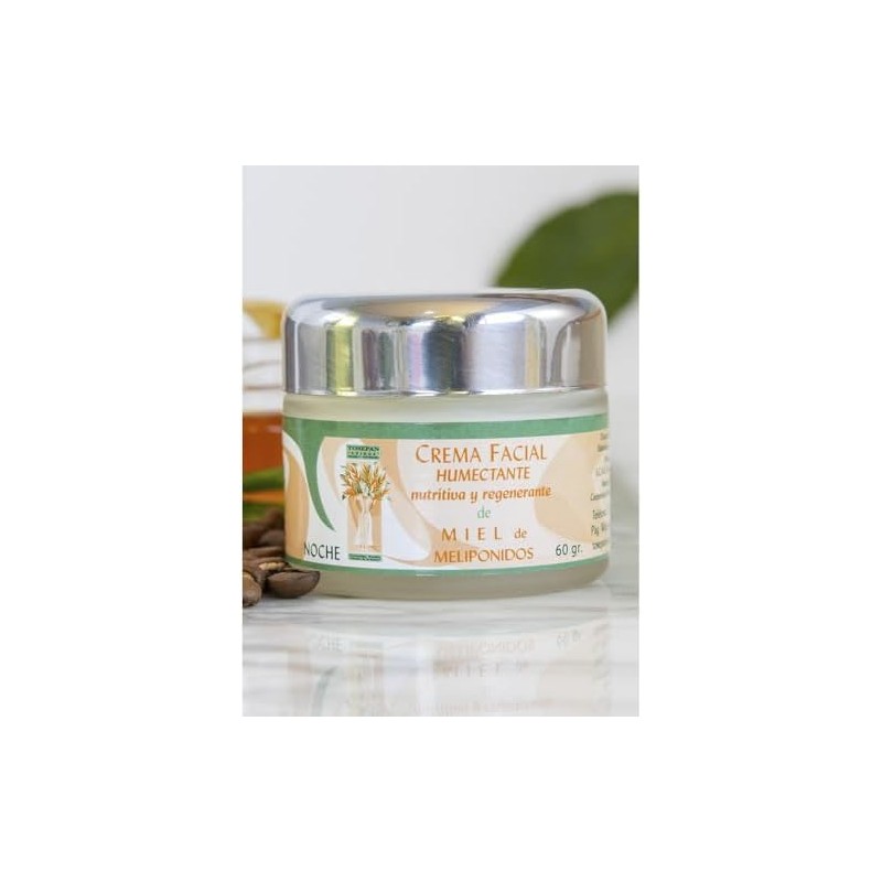 Crema Facial Humectante de Noche, 60g
