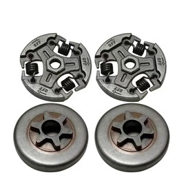 Chainsaw Sprocket Assembly，2511 Clutch Cup Drum Sprocket Assembly Fit for Chainsaw Echo CS-2511P/CS-2511TES/CS-2511T/CS-2511TS for Shindaiwa 251TS Top Handle Replacement Parts A056000830 3/8LP A556001