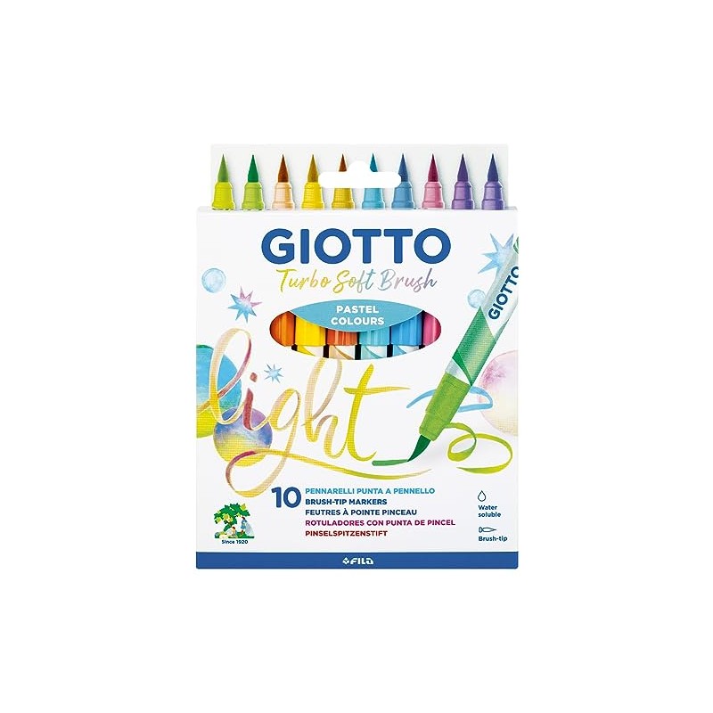 GIOTTO TURBO SOFT BRUSH PAST 10pz 426900
