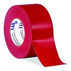METREY ETI Book Binding/Duct Tape 25Mtr (Red, 24mm)