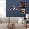 Flag Display Case for Burial Flag, 9.5x5' Folded Flag Case
