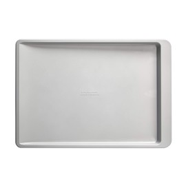 KitchenAid 13x18in Nonstick Aluminized Steel Cookie Slider, Silver
