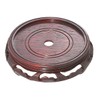B&P Lamp® 6 Inch Top Inset Diameter Oriental Wooden Base,