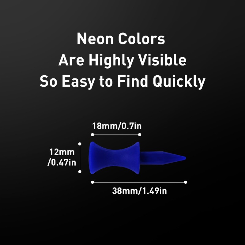 Golf Tees Plastic Golf Tees Tee Set for Driver Value