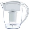 Santevia Alkaline Water Pitcher, 8.5 Cup Capacity, White