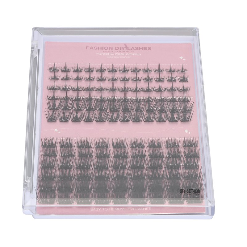 DIY Lash Extension Kit 126 Cluster Segmented Individual Eyelash Extension