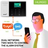 HUXGO® Control Panel of Alarm System HXA003 4G with WiFi
