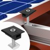 Copgge 12 Pack Solar Panel Middle Clamp Aluminium 30mm Solar