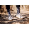 Sox Footwear Zebra Crew Socks, Black and White, 38 -