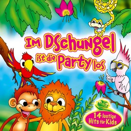 Im Dschungel ist die Party los; 14 lustige Hits für Kids; Incl. Texte zum Mitsingen; Leo Löwe; Alles Banana; Der Superstar heißt Jaguar; Ein Uhu aus Peru; Winnetou der Kakadu; Im Nil im Nil da