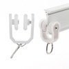 Curtain Tracks Accessories (10 Pack Curtain Track Roller Hooks)