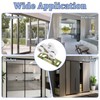 4Pcs Sliding Pocket Door Rollers Assembly for Johnson Part Hardware