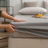 Fitted Sheet - Soft Brushed Microfiber - Deep Pockets, Shrinkage