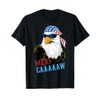 mericaaaaaw Eagle Mullet 4th Of July USA American Flag T-Shirt