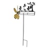 Three Little Bees Windmill Lovely Decorative Metal Bees Windmill for
