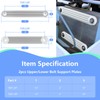 TSP-1 & TSP-2DP Transom Support Plate Kit Fit for 15"