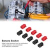 10Pcs PCB Banana Socket Good Conductivity 4mm Corrosion Resistance Stable