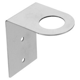 Alipis Stainless Steel Wall-Mounted Soap Dispenser Holder, No Drilling, Space-Saving Bathroom Accessory for Soap and Shampoo Bottles, Silver