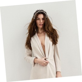 Baluue 1pc Charming Style Headband Rhinestone Embellishments Elegant Hair Accessory for Women and Girls for Daily Wear and Special Occasions