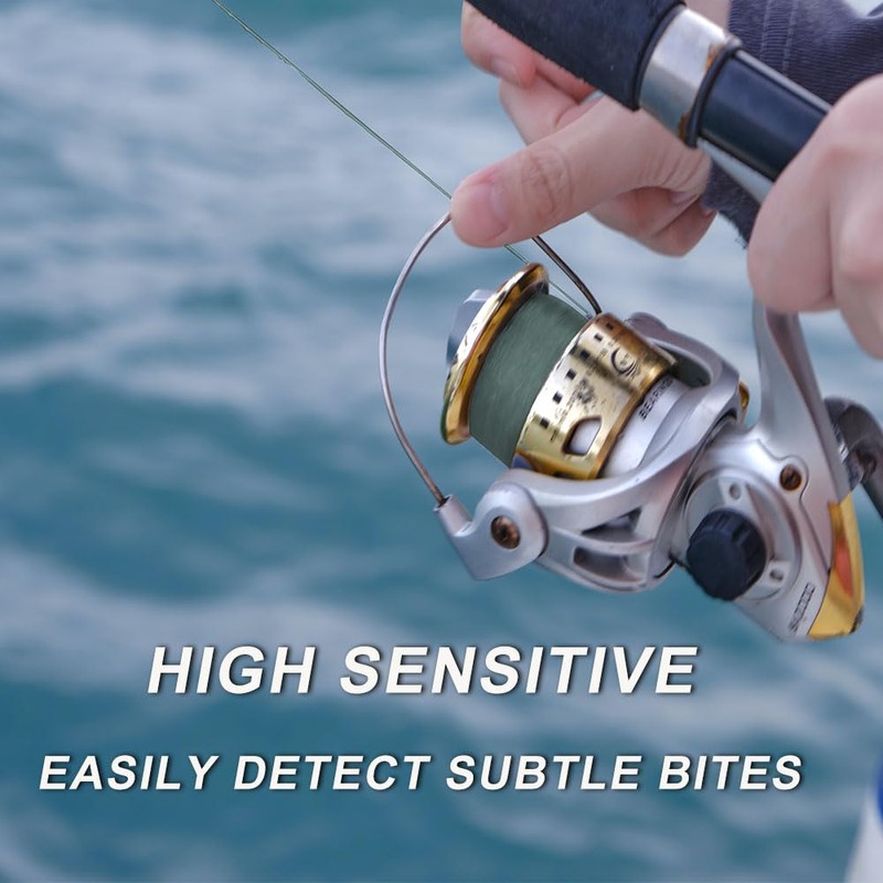 LinHiver Braided Fishing Line, Strong Power, Great Abrasion Resistance, Thin