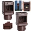 Downspout Leaf Filter,Leaf Removers,Downspout Filters, Downspout Screen Filters, Fits 2X3