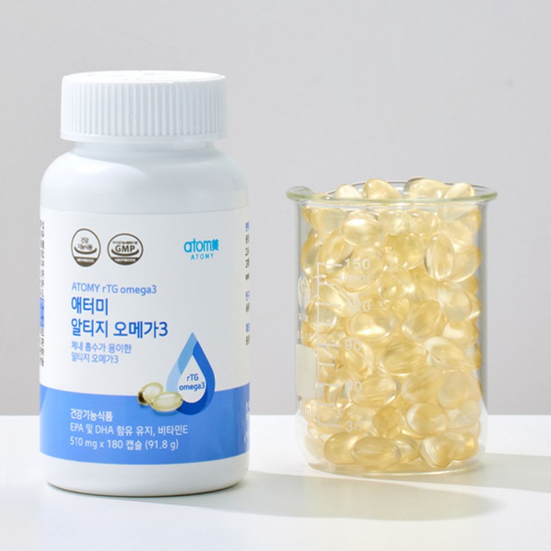 Atomy Altige Omega 3 720 Capsules 12 months supply /