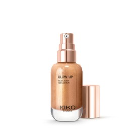 KIKO Milano Glow Up Face And Body Highlighter 02 | Transfer-proof Liquid Highlighter With A Metallic Finish